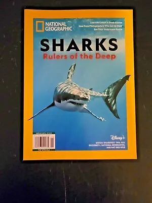 $2 • Buy SHARKS - Rulers Of The Deep - NATONAL GEOGRAPHIC Special Publication 