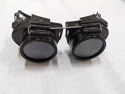 VINTAGE WILLSON WELDING GOGGLES / GLASSES STEAMPUNK BROWN BAKELITE (No Strap) R1 • $24