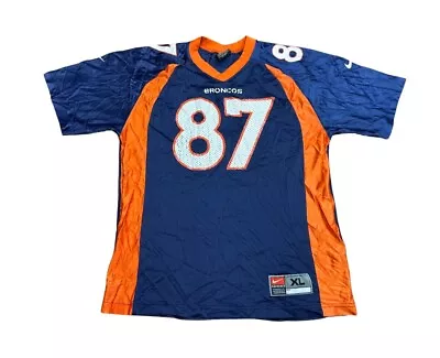 Vintage Denver Broncos Nike Youth Ed Mccaffrey Jersey Size XL 18-20 • $21.60