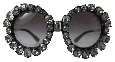 DOLCE & GABBANA Sunglasses DG4291B Crystal Round Gradient Women Eyewear 1850usd • $899.45
