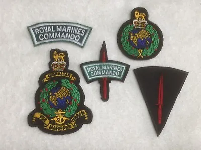 £5 • Buy Royal Marines Commando - Embroidered Patch / Badge - Sew On Breast / Biker Patch