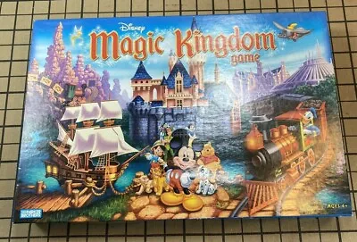 2004 Disney Magic Kingdom Theme Park Board Game Parker Brothers Complete Zinc  • $27.01