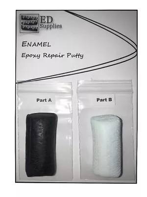 38G Dark Grey. Enamel Bath Sink & ShowerTray Epoxy Repair Putty – Chips & Leak  • $14.43