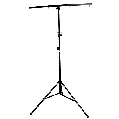 ProX T-LS03M-9FT Up To 9' Height Lightweight Adjustable DJ Lighting Stand+T-Bar • $48.95