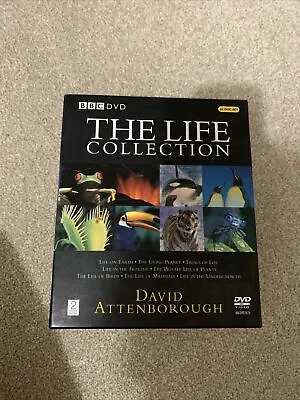 David Attenborough THE LIFE COLLECTION 24-DVD Box Set BBC • £22