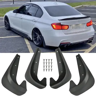 4pcs Mudguard Mud Flaps Splash Guards Fender For 3 5 7 Series F10 E30 E46 • $27.29