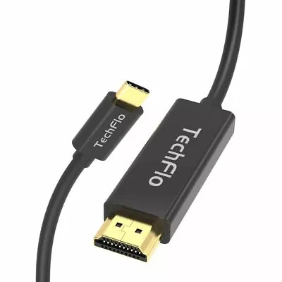 TechFlo USB-C To HDMI 2.0 Cable 4K @60Hz UHD For MacBook Surface Pixel Galaxy • $19.99