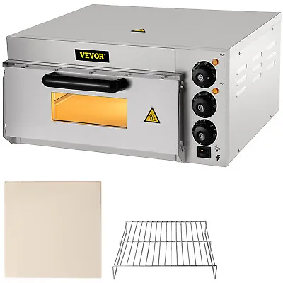 VEVOR Commercial Countertop Pizza Oven Electric Pizza Oven For 14  Pizza Indoor • $169.99