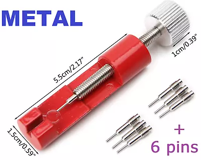 Link Watch Remover Strap Tool Kit Repair Bracelet Band Pin Adjuster Metal Opener • £3.95