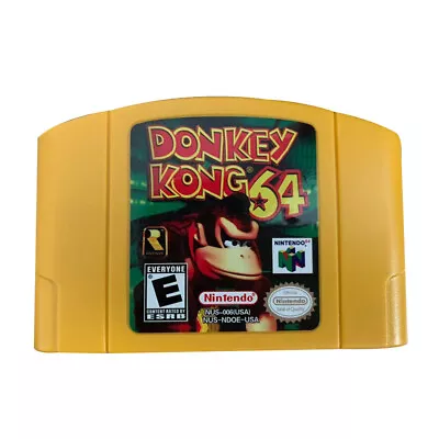 Donkey Kong N64 Video Game Cartridge For Nintendo N64 Console US Version • $17.02