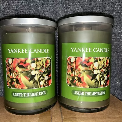 Yankee Candle 2-Wick Signature Tumbler Under The Mistletoe 2-pack • $31