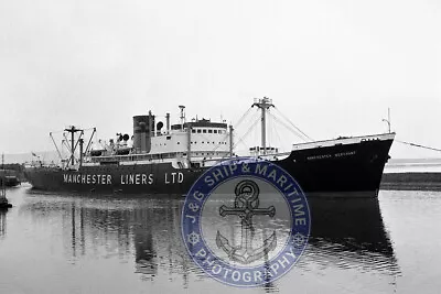£2.70 • Buy 1951 Built Manchester Liners Cargo Ship MANCHESTER MERCHANT - 6X4 (10X15) Photo