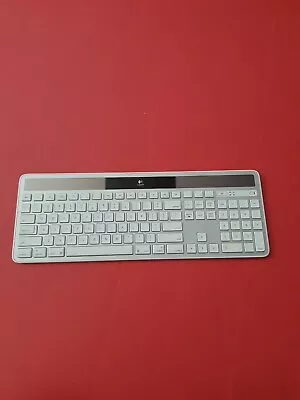 Logitech K750 Wireless Keyboard FOR PARTS MISSING BATTERY SLOT • $32