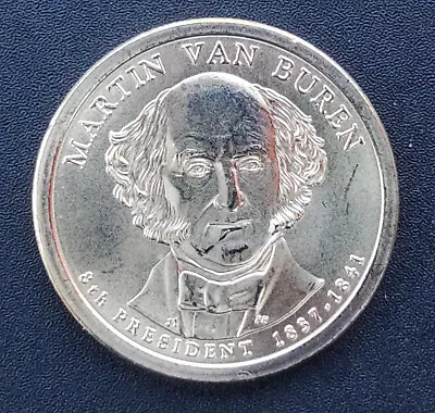2008 P Martin Van Buren Satin Finish Dollar • $3.75