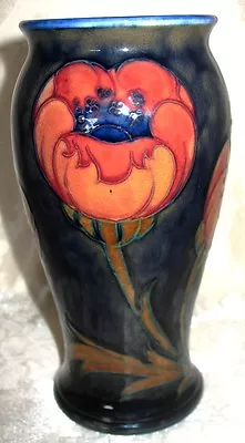 RARE Moorcroft Pottery- Big Poppy Design Classic Form Vase In 1923 OUTSTANDING! • $820