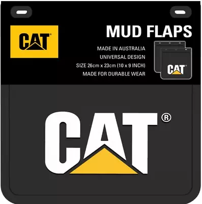 MUDFLAPS To Suit Cab Chassis Applications With  CAT  Branding- 1 Pair. Part No • $75