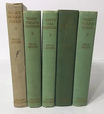 Mazo De La Roche - Lot Of 5 Books Hardcover • $24.99