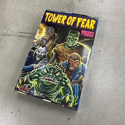 18023: Mezco Monsters Tower Of Fear 5 Points Action Figures Deluxe Set In Stock • $95