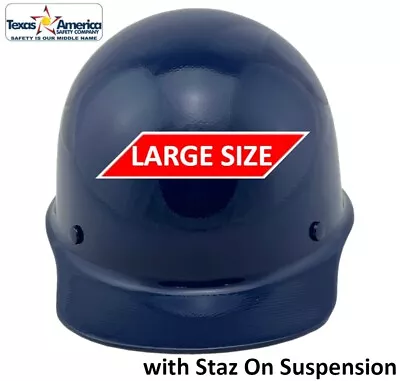 MSA Skullgard Large Cap Style With StazON Suspension - Custom Dark Blue • $126