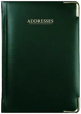 Collins Classic A5 Black Address & Telephone Contact Book 9000V Tab A-Z Index • £11.95