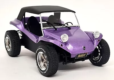 Solido 1/18 - Meyers Manx Beach Buggy 1968 Purple Metallic Diecast Model Car • $132.68