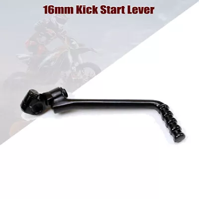 Black 16mm Kick Start Lever For 150cc 250cc ATV Quad Lifan YX Pit Dirt Bike • $21.99