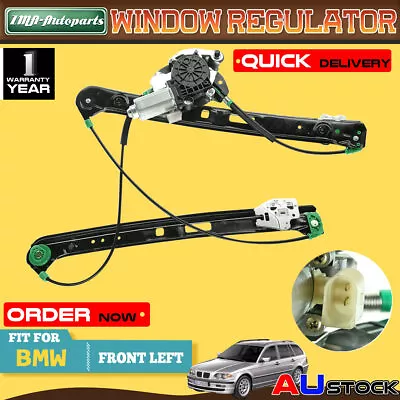 Electric Window Regulator W/ Motor For BMW 3 Series E46 1998-2005 Front Left • $67.99