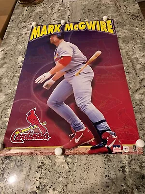 MARK MCGWIRE St. Louis Cardinals 22X34 Poster Starline BIG MAC MLB Baseball 2000 • $7.55