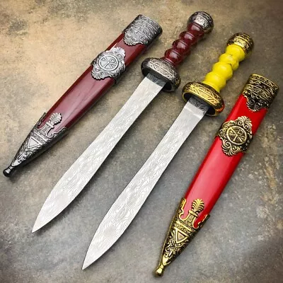 Gladius Roman Sword Fixed Blade Dagger Gladiator Medieval Renaissance Knife NEW • $18.95