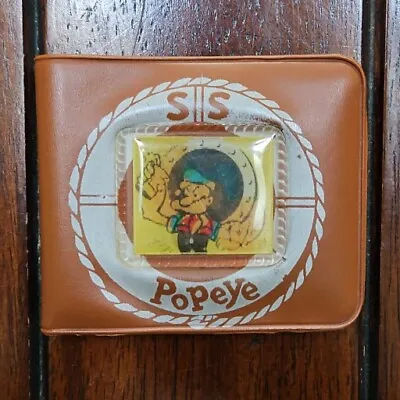 Vintage Popeye The Sailorman King Features S.S. Popeye Venticular Leather Wallet • $24.99