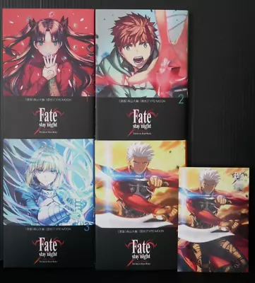 Fate/stay Night Unlimited Blade Works Manga Vol.1-4 By Daisuke Moriyama W/Card • $500