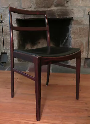 Stunning Mid Century Danish Modern ARNE VODDER SIBAST Mod. 430 Rosewood Chair • $999