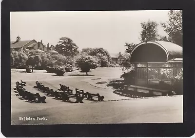 Walkden Park Worsley Salford Manchester Real Photographic RPPC • £0.99