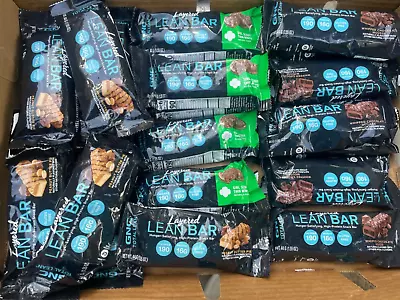 25 GNC Layered Lean Bar Asst Flavor Protein Snack Bars 1.55oz 80¢ Ea READ DESCR. • $20