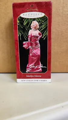 New Marilyn Monroe Hallmark Keepsake Holiday Ornament 1997 First In Series NIB   • $4.99