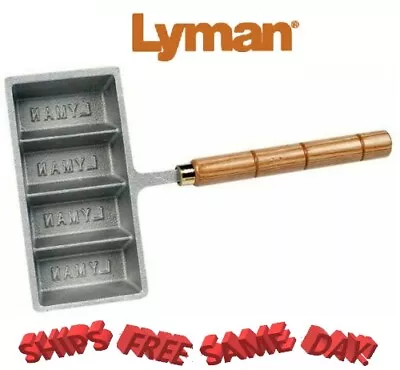 Lyman 4-Cavity Ingot Mold With Handle NEW!! #  2837794 • $38.84