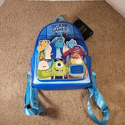 Loungefly Disney Pixar Monsters University Scare Games Mini Backpack Bag • $75
