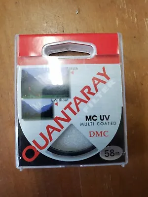 Quantaray MC-UV Multi-Coated  58mm Lens N • $14.99