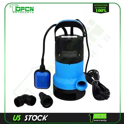 1/2HP Clean Dirty Submersible Water Pump Swimming Pool Pond Flood 2000GPH New • $55.38