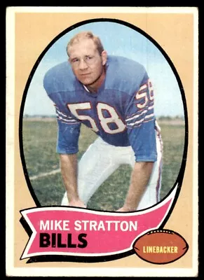 1970 Topps* Mike Stratton. Buffalo Bills #252 • $3.60