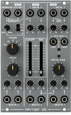 Behringer 110 VCO/VCF/VCA Analog Eurorack Module • $99