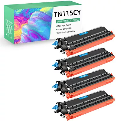 TN115 Cyan High Yield Toner Cartridge Compatible For Brother MFC-9640CW MFC-9840 • $29.72