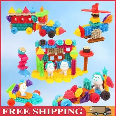 Bristle Shape Blocks Build And Play Fun Bricks Set For Boys Girls (100pcs) • $49.49