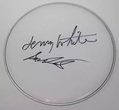 Jack DeJohnette & Lenny White MILES DAVIS GROUP Signed Auto 12  Drumhead JSA • $299.99