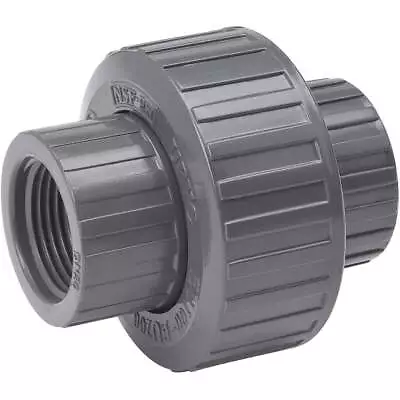 B&K 2 In. Threaded Schedule 80 PVC Union 164-108 B&K 164-108 032888641082 • $10.05