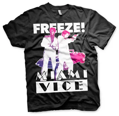 Officially Licensed Miami Vice - Freeze Men's T-Shirt S-XXL Sizes  • £17.75