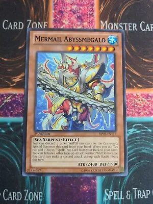Yu-Gi-Oh! Mermail Abyssmegalo BP02-EN117 1st Edition Rare NM  • $2.50
