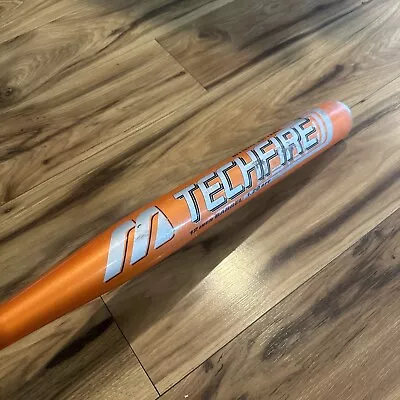 Mizuno Techfire Softball Bat 34” 28oz Orange Crush Banzai  MZC-4 Slowpitch Bat • $60