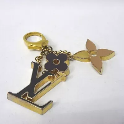 Louis Vuitton's Bag Charm Monogram Fleur M67119 Keychains Flower Motifs Used • $160