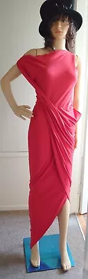 £185 • Buy Vivienne Westwood Anglomania Red Party Dress, Size S